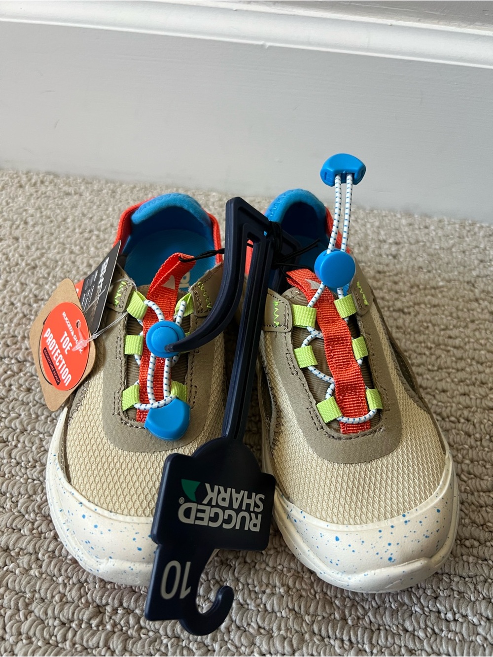 Rugged Shark Toddler Boys Trek Sandal (size 10) NWT $15 - Picture 2 of 5